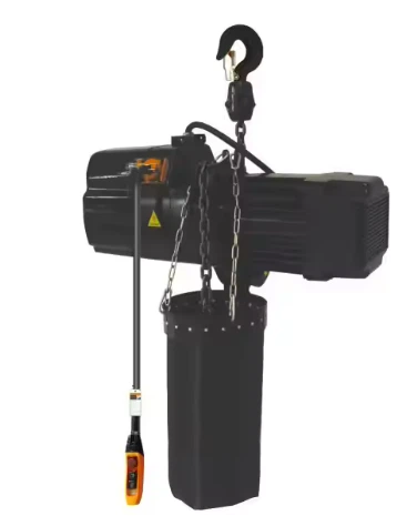 単レール電気トロリー用電線ロープホイスト